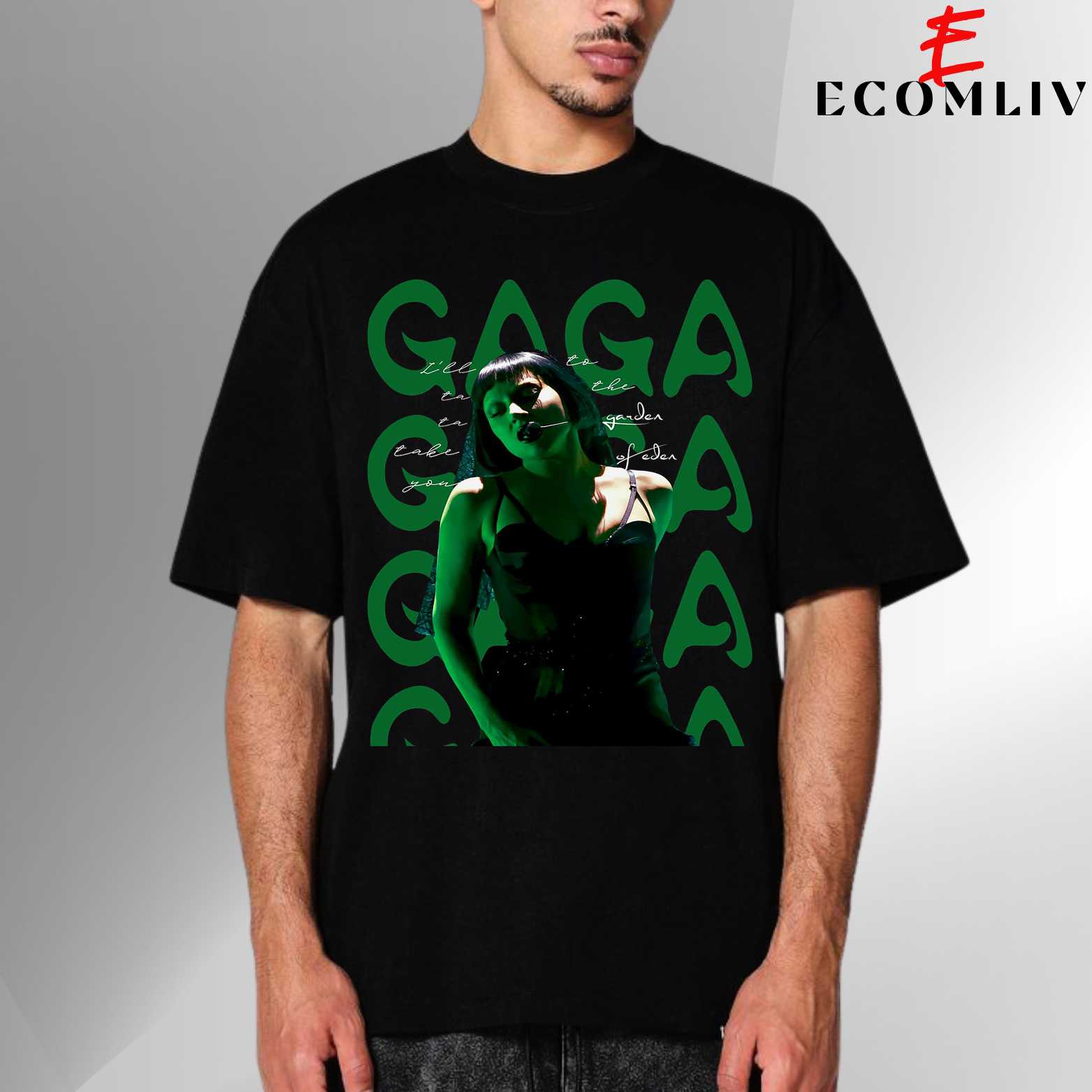 Lady Gaga Pop Graphic Shirt, Streetwear Music Tee, Unisex Merch